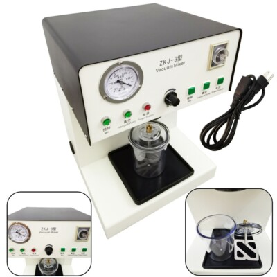 Pressure Vacuum AGAR Mixer Laboratory Plaster Mixer 110V Gypsum Mixer