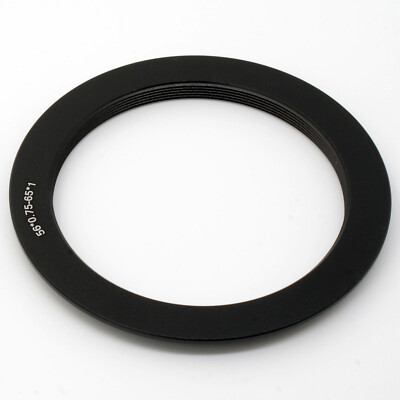 M56-M65 Flansch Modify Objektivadapter M56 x0,75 Innengewinde auf M65 x1 Außengewinde Schraube