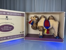 Steiff Animal 420061 Camel on Wheels 29 x 35cm. Original packaging excellent ...