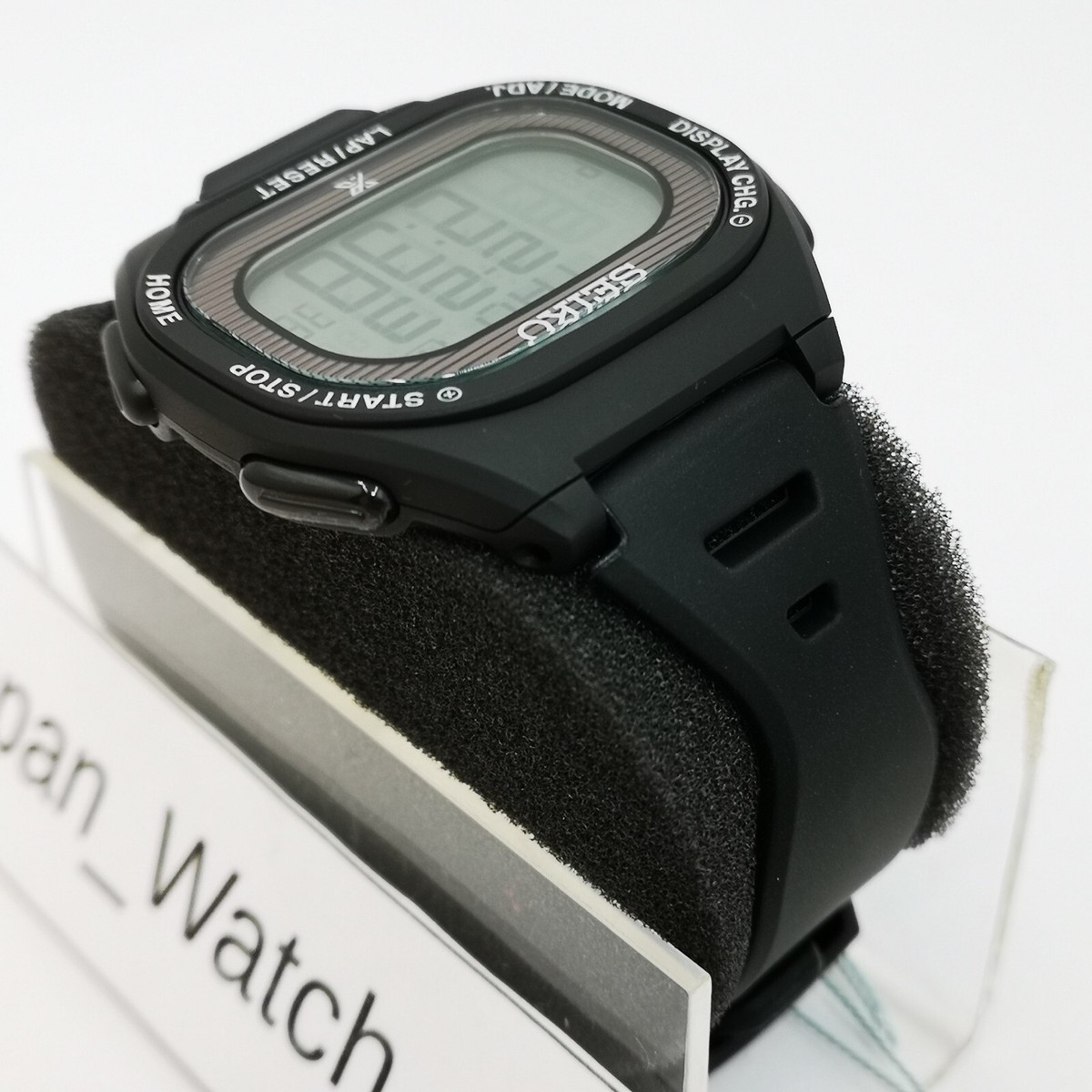 SEIKO PROSPEX SBEF055 Black Super Runners Solar Men's Watch New in