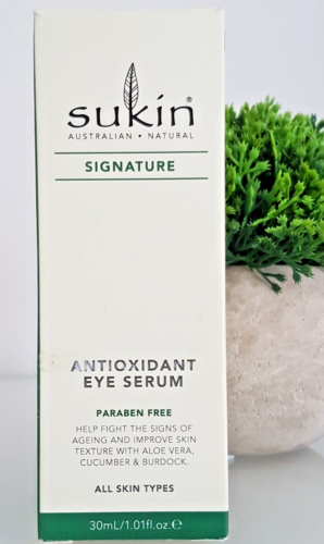 Sukin Antioxidant Eye Serum Help Fight The Signs Of Ageing 30ml Paraben Free - Picture 1 of 3