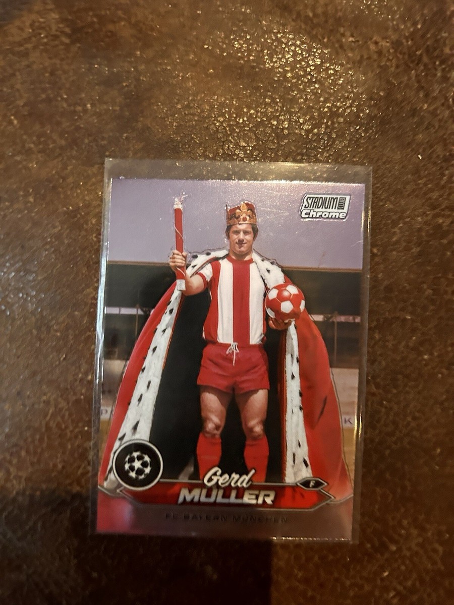 Gerd Muller /199 Topps Stadium Club Chrome 2024 Bayern Munich