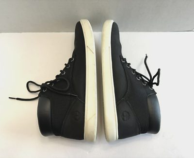 Timberland Groveton Chukka Boots Mens Black Leather Canvas  display picture 1
