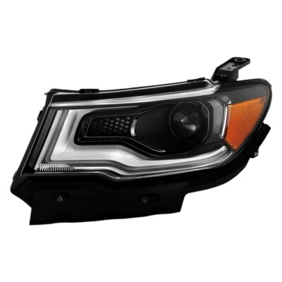For 2017-2021 Jeep Compass HID/Xenon w/LED DRL Projector Headlight Driver Side