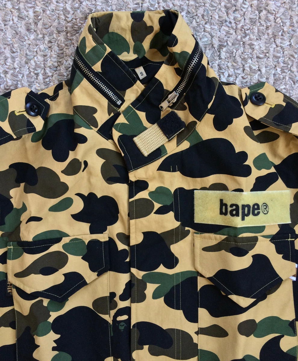 OG Bape M65 Goretex Camo Jacket | eBay