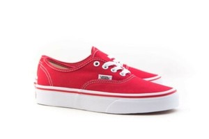 vans men red