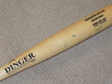 Hunter Pence Maple Dinger Game Used Bat 2009 Houston Astros Giants