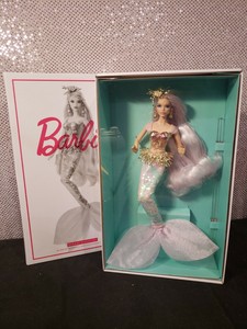 barbie mermaid gold label