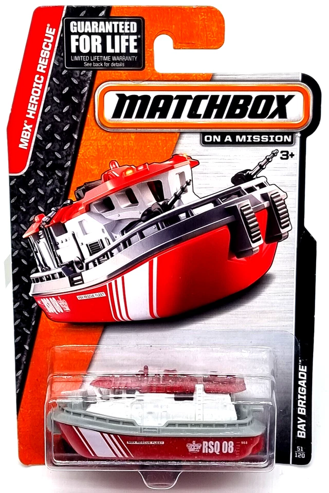 Mattel Matchbox On A Mission Cars / Auto Fahrzeug Bay Brigade