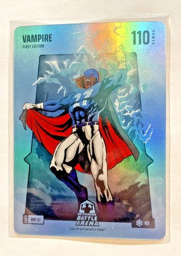 Vladimir Guerrero 2024 Bo Jackson Battle Arena Vampire Blue Battle Foil Ice Card