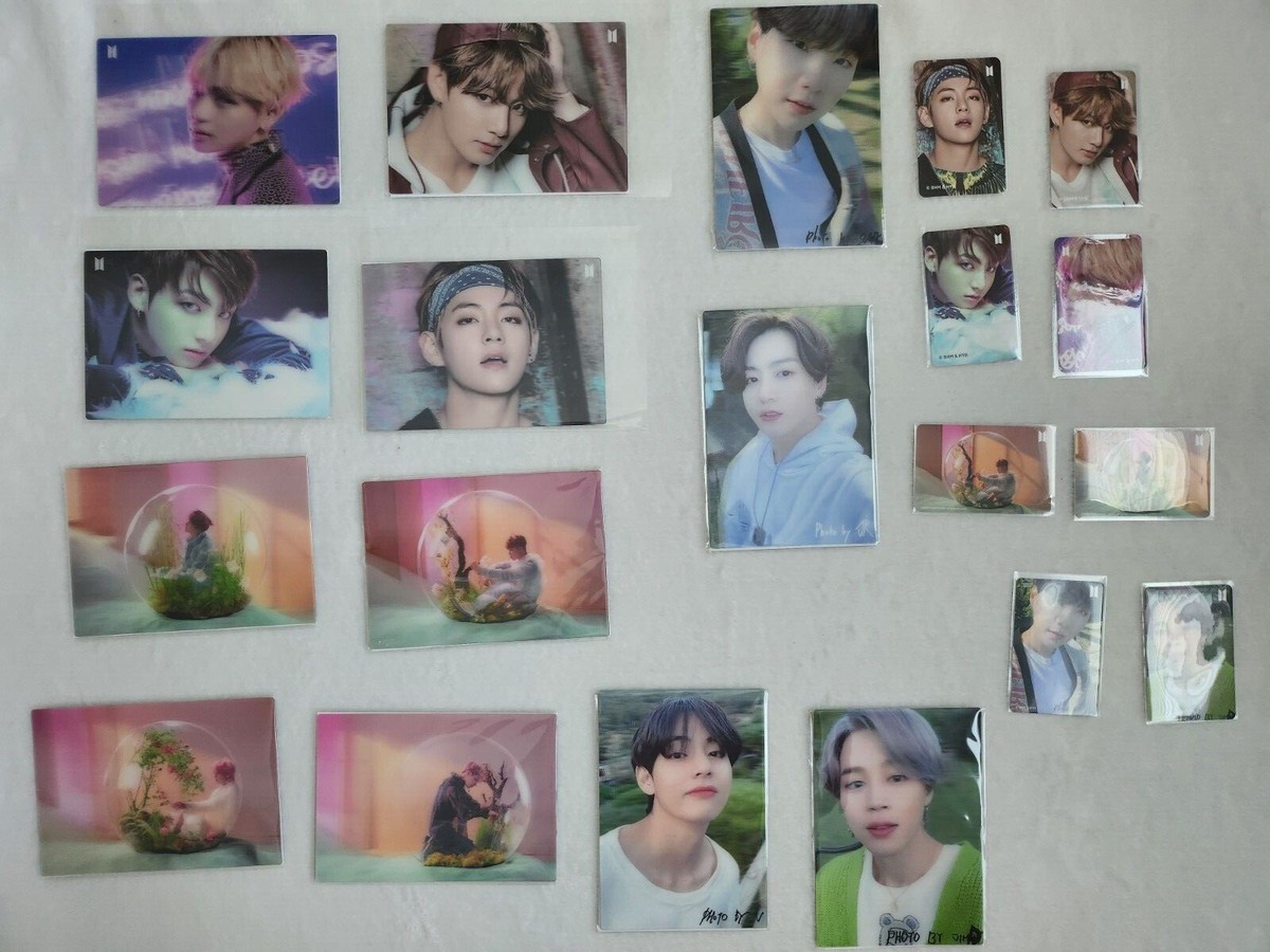 BTS Lenticular postcard Be Wings YNWA LY Answer Jungkook V
