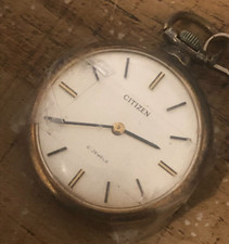 Orologio da Tasca Citizen 21 Jewels Vintage Giappone Funzionante