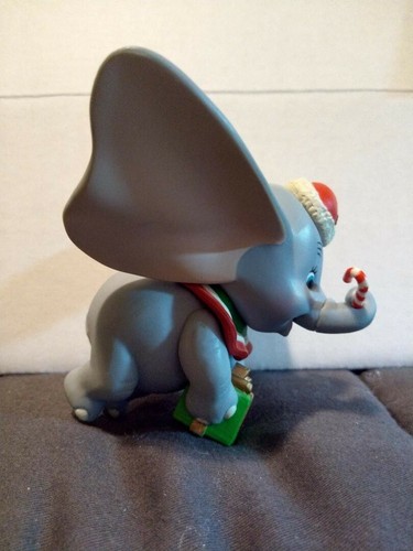 Disney Grolier Dumbo mit Zuckerstange & Geschenk Weihnachtsschmuck - Bild 2 von 5
