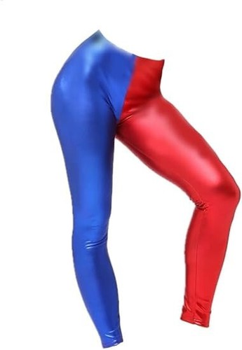 Kids LADIES WOMEN'S GIRLS Disco Metallic Shiny Pants Dance Leggings Footless - Picture 25 of 27