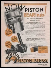 1935 Simplex Piston Ring Sales Of America Cleveland Ohio Molium Rings Print Ad