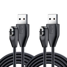 Headphones Charging Cable Charger for Shokz Aftershokz Shockz, 2-Pack, 3.3 Ft 