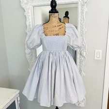 HUGE SALE New York Couture Handmade One of a Kind Cottagecore Puff Sleeve