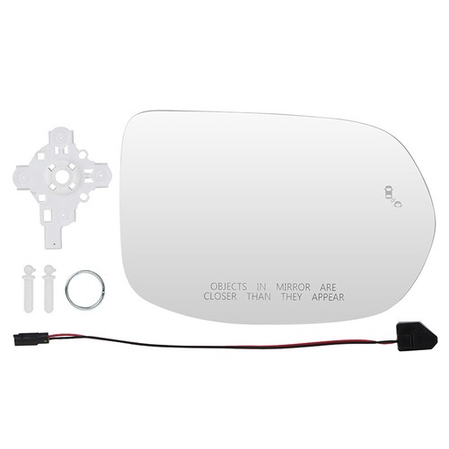Mirror Glass w/Blind Spot Right Passenger Side For Honda CRV 2017-2022 2021 2020 - Picture 5 of 16