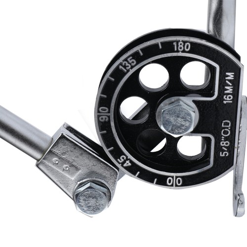 Curvatubi manuale 5/8" piegatubi piegatubi 180 gradi piegatubi - Foto 11 di 12