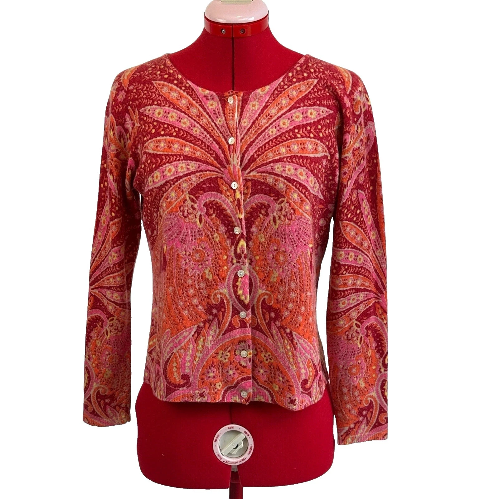 Talbots Women's Cashmere Paisley Sweaters for Women