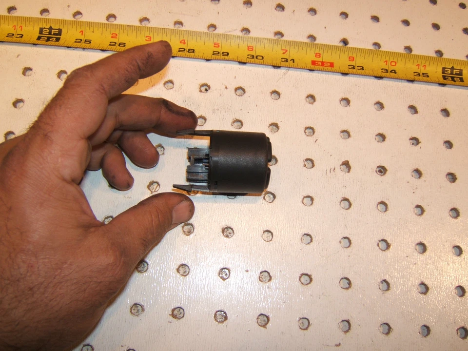 Instrumento de tablero delantero Jaguar 2000 XJR V8 EE. UU. lado del clúster transparente Jaguar OE 1 interruptor Foto 3 de 4