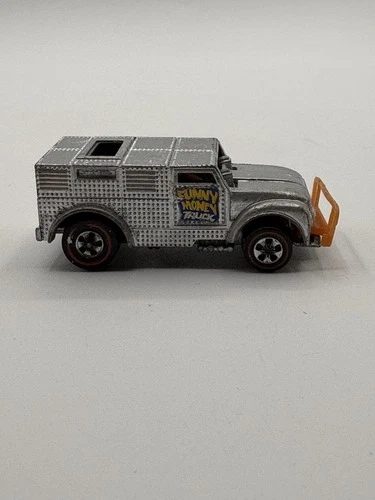 Vintage Hot Wheels Redline 1970 Funny Money Armored Truck Silver