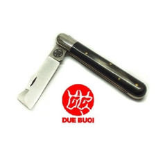 Coltello innesto Due Buoi in corno di vacca 10,5 cm chiuso