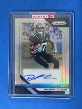 2018 Panini Prizm Rookie Autographs Silver DJ Chark Jr. Jacksonville Jaguars