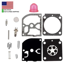 Carburetor Carb Kit Replacement for Zama RB-100 For Stihl HS45 FS55 FS38 BG45