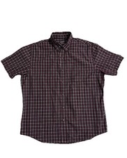 Van Heusen Mens Classic Fit Button Down Short Sleeve Shirt Size XL 17 - 17 1/2 