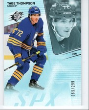 2022-23 SPx Tage Thompson 069/299 Buffalo Sabres #95