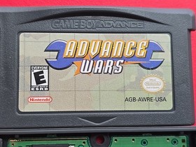 Advance Wars Game Boy Advance Nintendo GBA Authentic Saves Vintage RPG Gaming