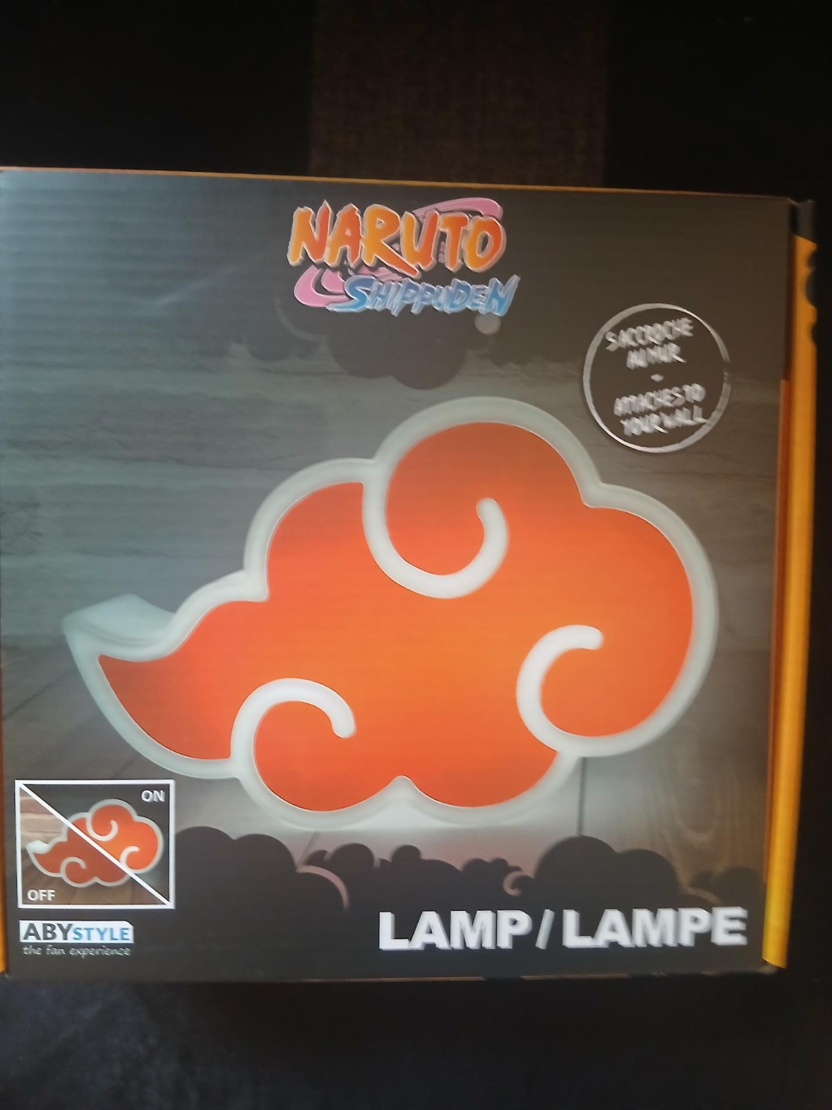 Lampe Nuage Akatsuki Naruto Shippuden idée cadeau pour collectionneur d'anime