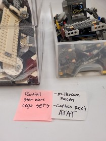 Lego Partial Star Wars Sets 75157 + 75212 w/ minifigs (Unknown %) See photos