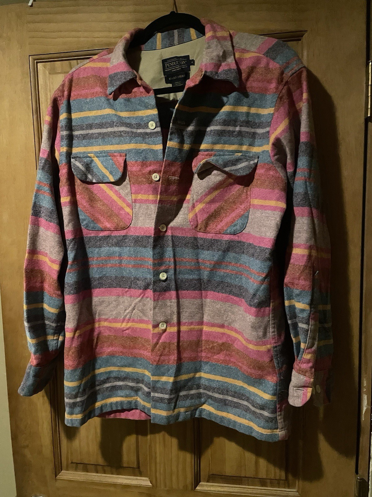 Pendleton Women's Wool Board Multicolor Shirt Sz … - image 1