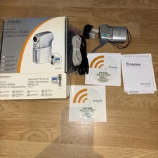 Oregon Scientific DV100 Digital Video Camera Box Complete Set Tested Retro VGC