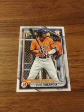 2024 Bowman Baseball Esmil Valencia 1st BP-75 Houston Astros
