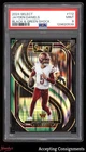 2024 Select Prizm Black and Green Shock #112 Jayden Daniels RC ROOKIE PSA 9 MINT