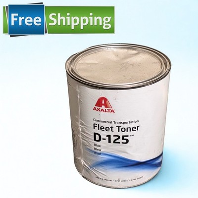 Axalta Fleet Toner D-125 Blue 1 Gallon Commercial Transportation Paint Toner