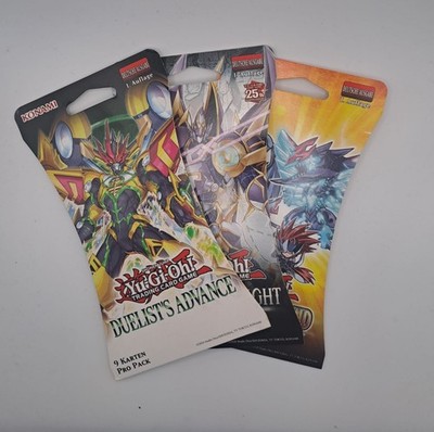 Yu-Gi-Oh! Sleeved Booster (DEUTSCH)   Alliance / Monster / Duelist - NEW & OVP