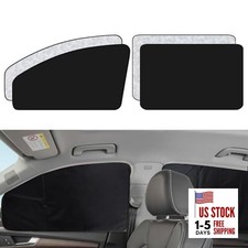 Car Window Shades - 4 Pack Car Window Covers 99 UV Mosaic Silver   4PCS