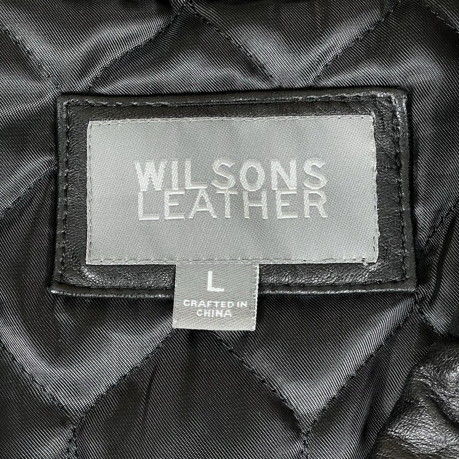 Wilsons Dylan 4-Button Leather Jacket Blazer Spor… - image 16