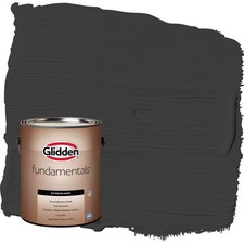 Flat Black Exterior Paint 1 Gallon For Diy Projects And Home Improvement
