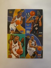 1996 Skybox USA Basketball Anfernee Hardaway Quads #Q1 Team USA Penny Orlando
