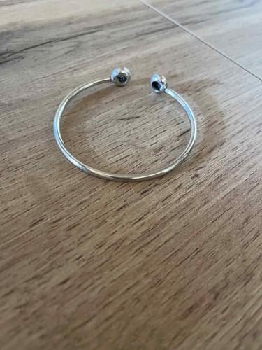 bracciale pandora originale buone condizioni argento cm 19 - Foto 4 di 4
