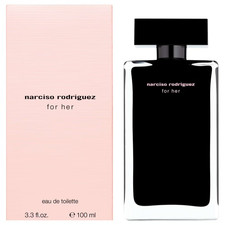 Narciso Rodriguez For Her Eau de Toilette 30 ml–100 ml Women’s Spray | Free P&P