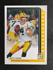 Brett Favre 2025 Donruss Inducted Hall Of Fame #3 Green Bay Packers