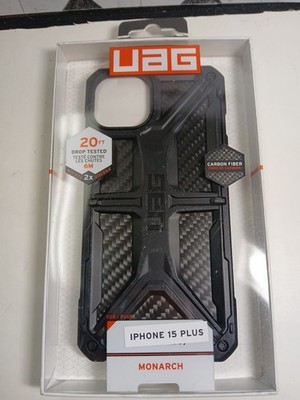 UAG Urban Armor Gear Monarch Carbon Case Iphone 15 Plus - Black New