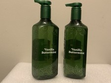 2 New VANILLA BUTTERMINT CLEANSING GEL HAND SOAP BATH  BODY WORKS