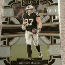 Panini 2023 Select Michael Mayer #57 Las Vegas Raiders Rookie Concourse